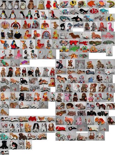 Beanie baby auswahl - baby,