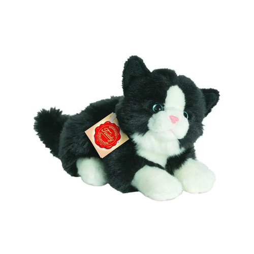 Teddy hermann katze liegend - katze,