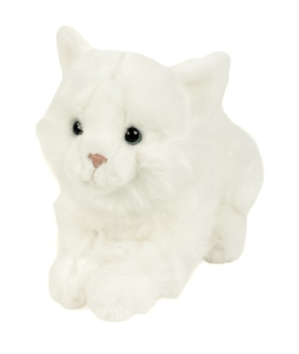 Kuscheltier katze wolke weiß - kuscheltier,