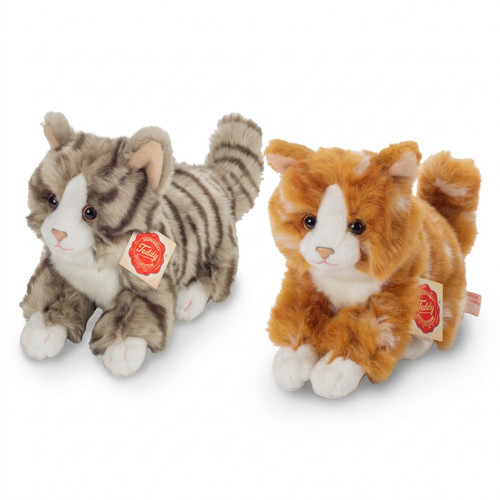 Teddy hermann katze liegend - teddy,
