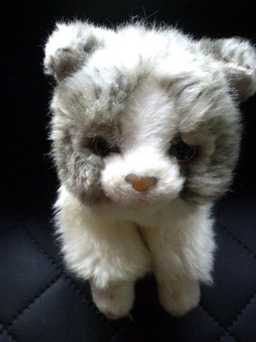 Teddy hermann katze grau - hermann,