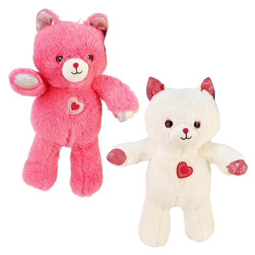 Teddykatze kuscheltier mit - kuscheltier,