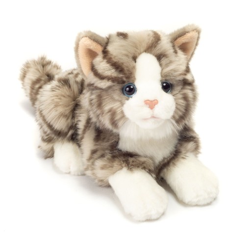 Teddy hermann katze grau - teddy,